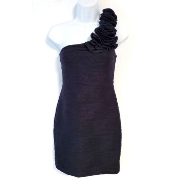 Jodi Kristopher Dresses & Skirts - JODI Kristopher Navy Blue Cocktail Dress